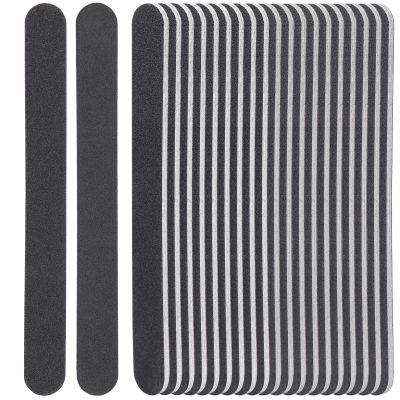 50 Pcs Nail Files for Acrylic Nails 100/180 Grit Double Sides Fingernail Files Professional Manicure Tools for Home Salon