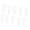 Beaupretty 500pcs Shaped French Style Nail Tips Transparent Natural Artificial Nails for Women Easy Diy Designs for Home Salon Use for Manicures view 1