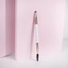 Brushworks White & Gold Brow Duo Brush view 2