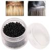 1000pcs Hair Extension Ring, Hair Extension Link, 3mm x 2mm Silicone Micro Links Rings Beads Hair Extension Tool (black) view 4