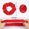 Semato 16 Pack Christmas Red Velvet Scrunchies for Hair Scrunchy Hair Ties Ropes for Women or Girls Hair Accessories view 4