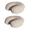 Backbayia 2 Pieces Massage Table Face Cradle Cover Washable Face Pillow Covers for SPA Salon view 1
