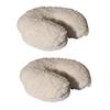 Backbayia 2 Pieces Massage Table Face Cradle Cover Washable Face Pillow Covers for SPA Salon view 3