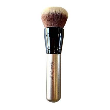 25BR Deluxe Buffing Foundation Face Brush for Liquid and Cream Face Makeup