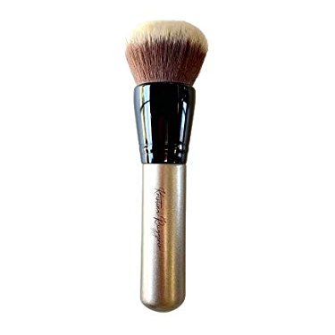 25BR Deluxe Buffing Foundation Face Brush for Liquid and Cream Face Makeup