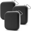 OPTIPAK Multipurpose Purse Pouch | Neoprene Makeup Bag with Zipper Pouch & Carabiner Keychain | Portable Travel Cosmetic Bag, Womens Travel Makeup Tote (Pack of 3) view 1