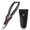 FERYES Precision Toenail Clippers for Thick or Ingrown Toenails - Secure and Stylish Design Thick Nail Clipper - W/Leather Case view 1