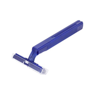 Cardinal Health RAZOR01 Standard Twin Blade Razor with Lubricating Strip, Blue, Case of 1000 (1 case of 10 Boxes of 100)