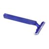Cardinal Health RAZOR01 Standard Twin Blade Razor with Lubricating Strip, Blue, Case of 1000 (1 case of 10 Boxes of 100) view 3