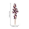 2 Pairs Branch Leaf Hairpin Hair Clips Accessories Alloy Hair Clips Girl Hair Clip Bobby Pin Women Hair Pin Decorative Women Barrettes view 2