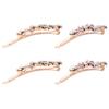 2 Pairs Branch Leaf Hairpin Hair Clips Accessories Alloy Hair Clips Girl Hair Clip Bobby Pin Women Hair Pin Decorative Women Barrettes view 3