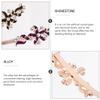 2 Pairs Branch Leaf Hairpin Hair Clips Accessories Alloy Hair Clips Girl Hair Clip Bobby Pin Women Hair Pin Decorative Women Barrettes view 4