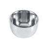 Mxtech Portable Shaving Soap Bowl, Stainless Steel Shaving Bowl Cup, Stainless Steel The Surface is Smooth, for Travel Home view 1