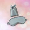 100% Pure Silk Double-Side Shading Eyeshade Sleeping Eye Mask Cover Eyepatch Blindfolds Eyeshade Health Sleep Shield Light DUO ER (Color : Gray) view 1
