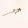 2 PCS Rhinestone Hair Clips Bobby Pins Hair Barrette Clip Geometric Star Shape Side Clamp Hair Pin Headwear Hair Accessories view 4