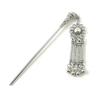 4 PCS Chinese National Style Hair Stick Antique Metal Hair Chopsticks Elegant Bobby Pin Tassel Hair Pin Chignon Pin Chopsticks Long Hair Styling view 4