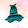 100% Pure Silk Double-Side Shading Eyeshade Sleeping Eye Mask Cover Eyepatch Blindfolds Eyeshade Health Sleep Shield Light DUO ER (Color : Green) view 4