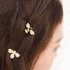 10 PCS Metal Cute Honeybee Hairpins Rhinestone Bee Hair Clips Hair Side Clip Barrette Bobby Pin Hair Accessories view 3