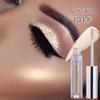 ROPALIA Liquid Glitter Eyeshadow,12 Color Sparkling Eyeshadow -Diamonds Phantom Color Water-based Eyeshadow Lasting Waterproof Sparkling Glitter Liquid EyeShadow Metallic Pigment view 4