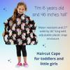 Plum Hill Kids Unicorn Hair Cutting Cape - Toddler Stylist Capes, Size XS-Small, Girls view 2