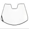 UVS100 Premier Series Custom Sunscreen - White UV11501WH view 3