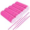 500 PCS Disposable Micro Applicator Brush, Gelme Nutri Micro swabs,Head Bendable Ultrafine Eyelash Extension Brushes for Makeup and Personal Care (Pink 2mm) view 1