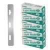 Feather Artist Club ProLight Razor Blades - (5 Pack of 20) - Single Straight Edge Razor Blade Refills for Shaving - For Men, Women, & Barbers view 1