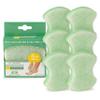 Spongeables Pedi Scrub Foot Exfoliating 5+ Wash Sponge, Citron Eucalyptus, 6 Count view 1