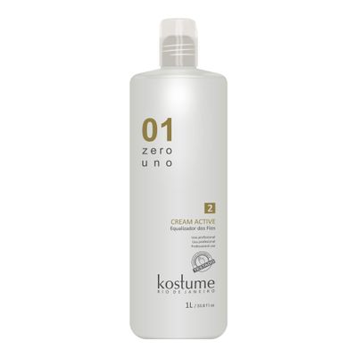 TREATMENT KERATIN Kostume Zero Uno Gllendex/alignment, straightening, anti-frizz, volume reducer (33.8 oz)