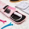 Glamlily Neoprene Hair Tool Bag - Heat Resistant Travel Curling Iron Case - Marble Flat Iron Sleeve - Hook & Loop Closure Straightener Case for Traveling - 2-Pack, 5 x 15 x 0.5 in view 2