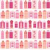 Camelot Moroccan Nights Moroccan Doors Pink Fabric by the Yard view 1
