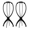 Wig Stand, Wig Head, Portable Wig Holder Wig Head Stand for All Wigs Travel Hair Stylist Gifts for Women 2PC view 1
