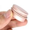 0.5oz/15ml Rose Gold Aluminum Tin Jar with Screw Lid 1/2 oz Containers with Lids 1/2-Ounce Metal Steel Tin Cosmetic Sample Containers for Lip Balm DIY Salve Spice Candies Crafts, 24 Pack view 4