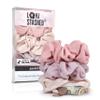 LokiStashed 3-PACK Suede Hair Tie Scrunchies for VSCO Girls & Women, THE ORIGINAL HIDDEN POCKET SCRUNCHIE with Zipper Pocket Storage, Accessories, Small Items, Keys, Money (Pastel) view 1
