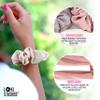 LokiStashed 3-PACK Suede Hair Tie Scrunchies for VSCO Girls & Women, THE ORIGINAL HIDDEN POCKET SCRUNCHIE with Zipper Pocket Storage, Accessories, Small Items, Keys, Money (Pastel) view 4
