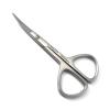 3Pcs Professional Cuticle Nail Scissor Set Straight Curved Angled Toenail Remover Art Manicure Pedicure Shears view 3