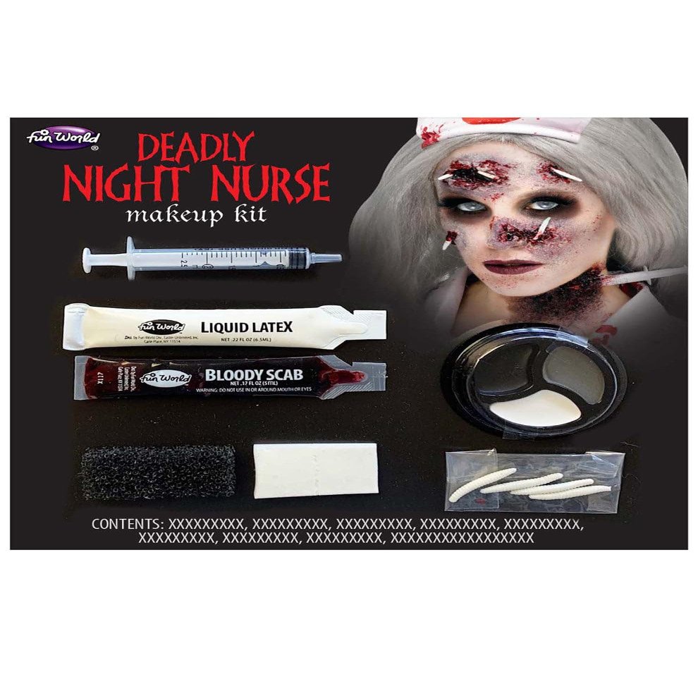 Fun World Deadly Night Nurse Makeup Kit - ST