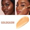 Charlotte Tilbury Glowgasm Beauty Light Wand Liquid Highlighter Makeup - Soft-Focus Pink Highlighter & Blush for Cheeks - Pearlescent, Weightless Radiant Finish - Goldgasm view 2