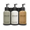 Terra Pure Spa Collection | Wall-Mounted No-Drill Hotel Amenities Dispenser | 10.14oz Bottles | Tamper-Proof Locking Bracket | 1 Bracket with Shampoo, Conditioner, and Body Wash view 2