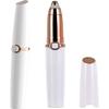 BesYouSel Eyebrow Hair Remover Painless Hair Remover Portable Eyebrow Trimmer Eyebrow Remover Electric Eyebrow Razor for Face Lips Facial Hair Removal White,1-Pack view 2