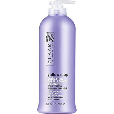 Black Professional Line Yellow Stop Conditioner, 500 ml./16.9 fl.oz.