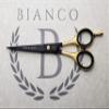 Bianco Instruments Black Gold Professional Hairdressing Shears Made in USA 6" view 1