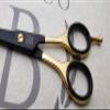 Bianco Instruments Black Gold Professional Hairdressing Shears Made in USA 6" view 3