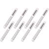 20 White Lash Cleansing Brushes + 2 Lash Wands Tubes Eyelash Cleaning Brushes Peel Off Blackhead Brush Nose Pore Cleaning Brush Shampoo Brushes view 3