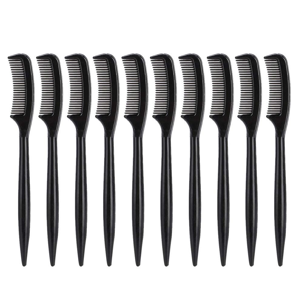 10pcs/set Eyelash Comb, Reusable Eyelash Brush, Plastic Lightweight Eye Lashes Separator Eyelash Grooming Brushes Eye Makeup Brush Tool for professional use and home