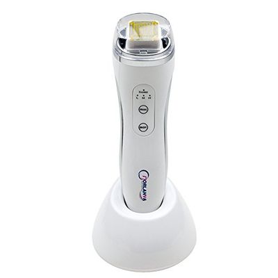 NORLANYA Mini Anti-Aging Dot Matrix SkinLift Device, Wrinkle Reduction Face Lifting Machine (Platinum Head, Charging Dock)