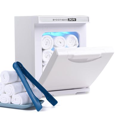 ZeHuoGe 5L Professional Towel Warme Hot Cabinet for Beauty Spa Salon Massage Fast Heating (White)