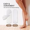 PANA 50 Pieces Small White Pedi File Refill for Stainless Steel Foot File Sanding Foot Rasp - Easy Strip Peel Pedicure Refill Pads - Grit 180 view 4