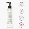 DearKlairs] Gentle Black Fresh Cleansing Oil, a light and spreadable texture, only 6 ingredients, For Oily Sensitive Skin, Vegan, Korean Skincare (5.07 Fl Oz) view 4