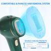 Permanent Hair Removal for Women & Men, 990,900 Flashes Painless IPL Sapphire Hair Removal Machine with Cooling Function for Full Body Permanent Results view 3